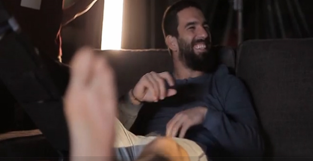 Arda Turan'ın Reklam Çekimlerinin Kamera Arkası