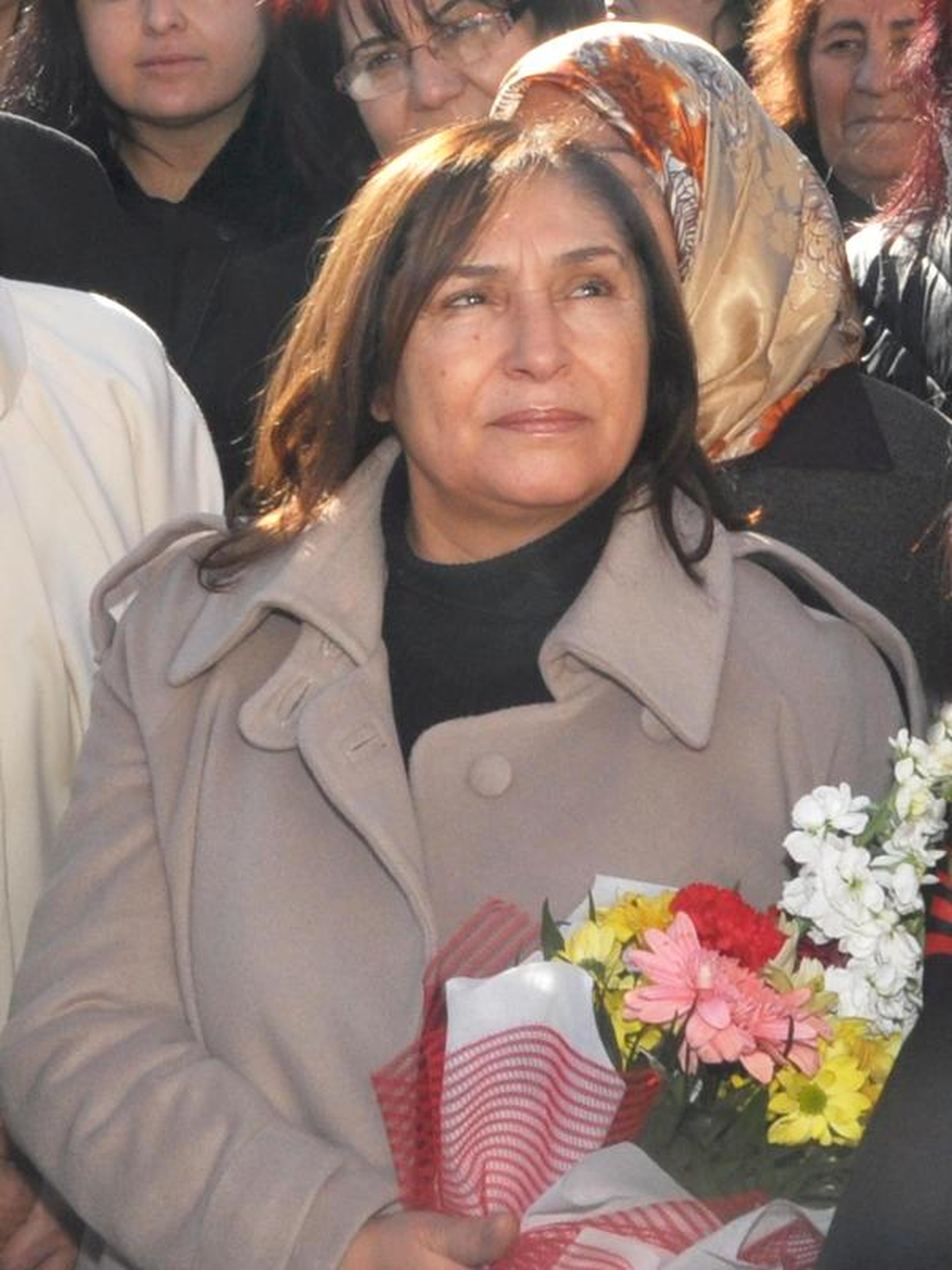 Selvi Kılıçdaroğlu Maden Şehitliğinde