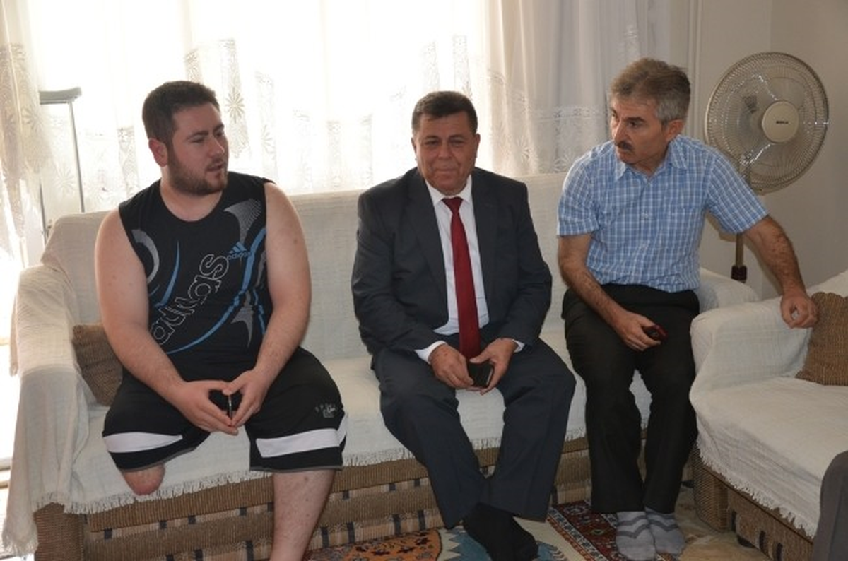 Aydın\'da Engelli Sporcu ve Ailelerine Ziyaret