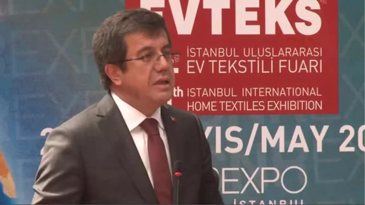 Bakan Zeybekçi Ev Tekstili Fuarını Açtı