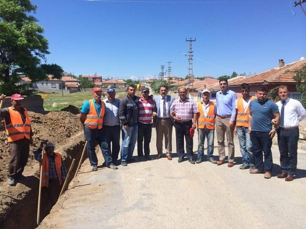 Çiçekdağı Belediyesinde Doğalgaz Çalışmalarına Başlandı