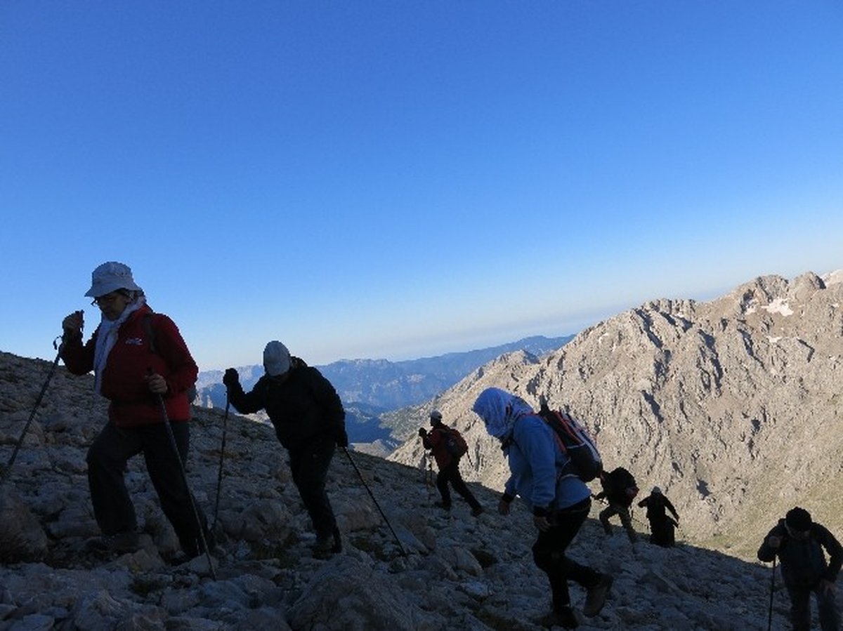 Göç Yolu Üyeleri Zirvede Maden Şehitlerini Andı