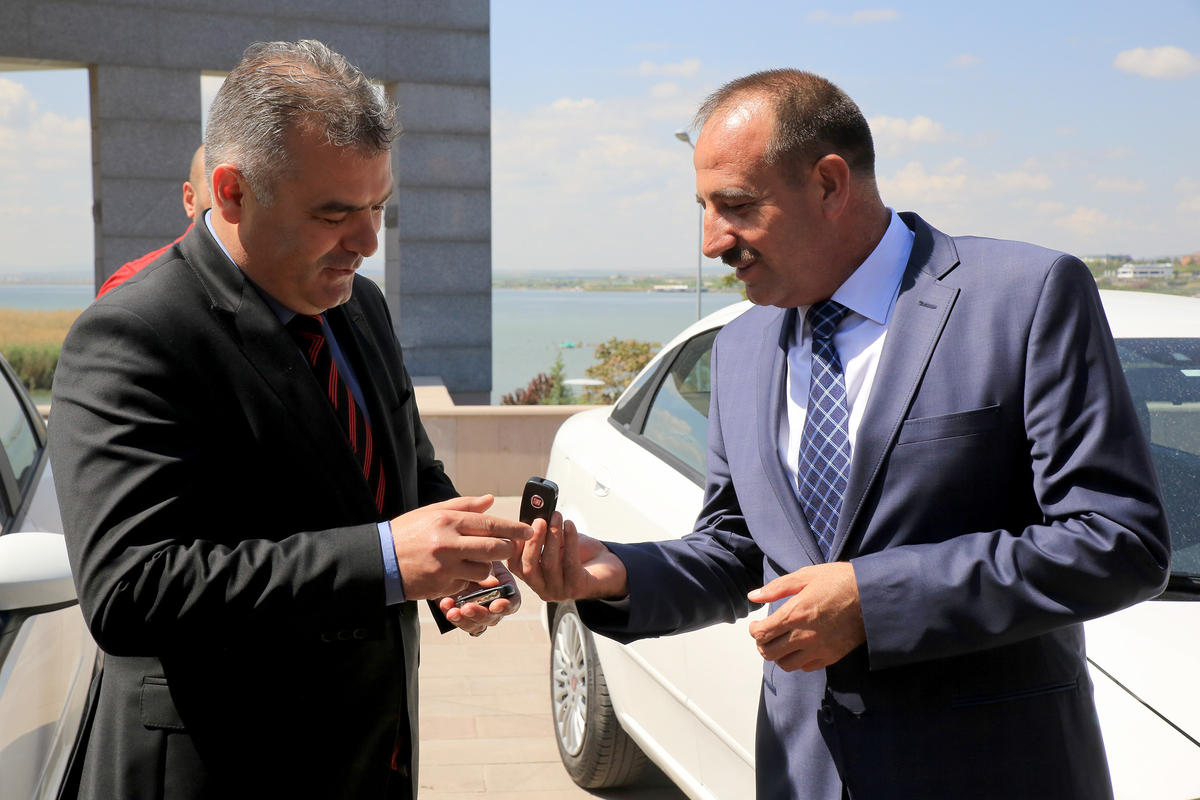 Gölbaşı Belediyesinden Emniyete Araç Desteği