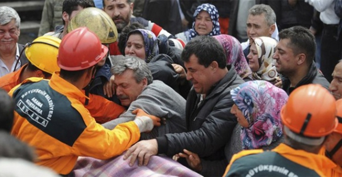 Kırkağaç Yöneticilerinden Madenci Ailelerine Taziye