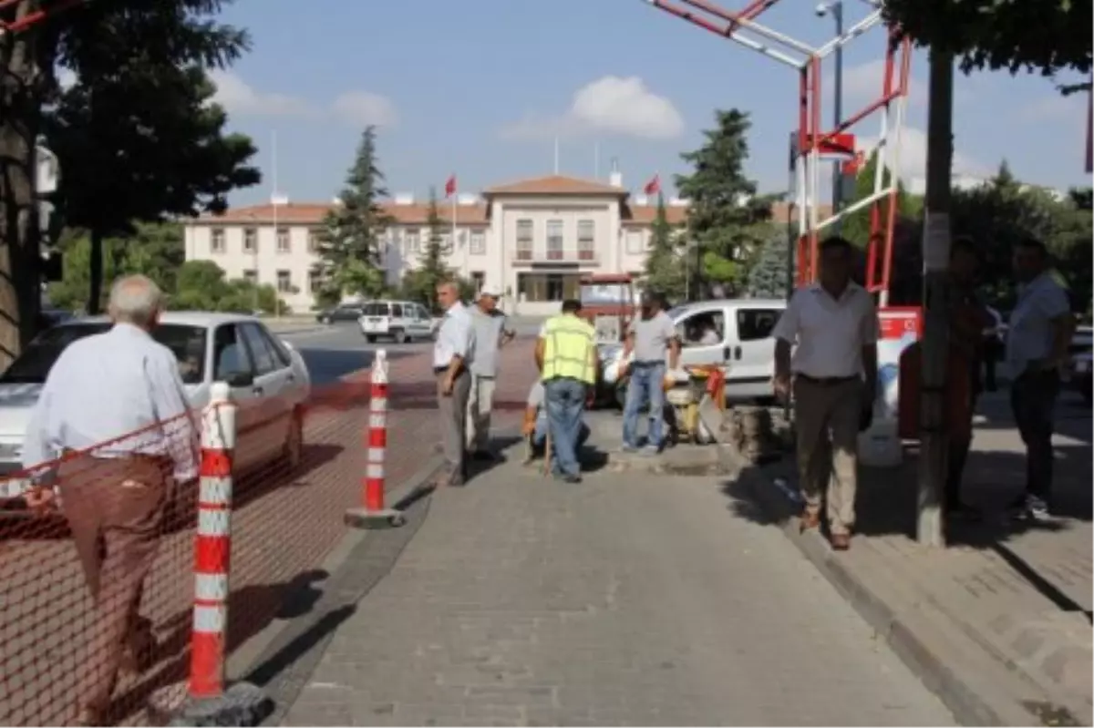 Kırklareli\'de Yol Yapım Çalışmaları