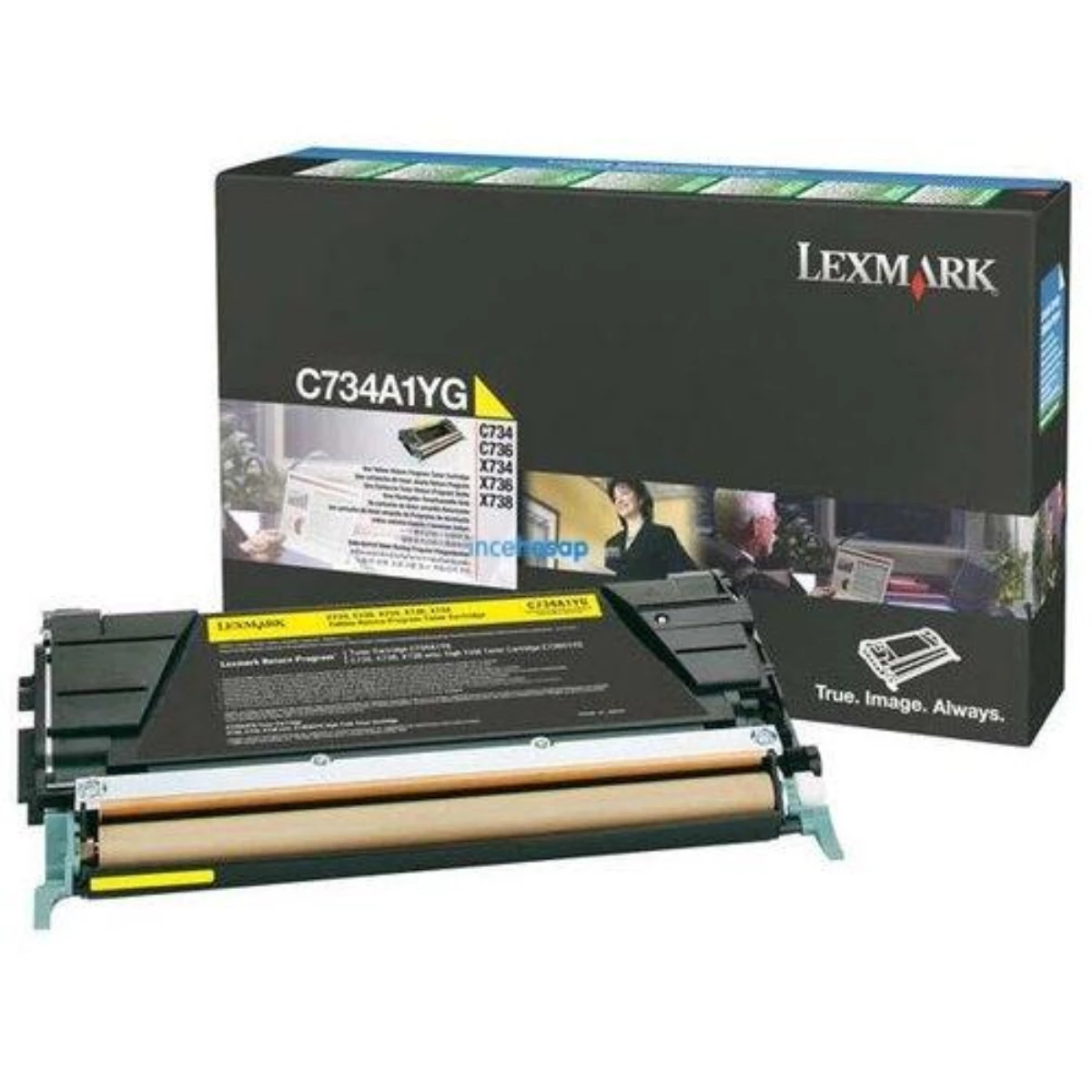 Lexmark C734a1yg Renkli Toner (C73x/x73x) 6k