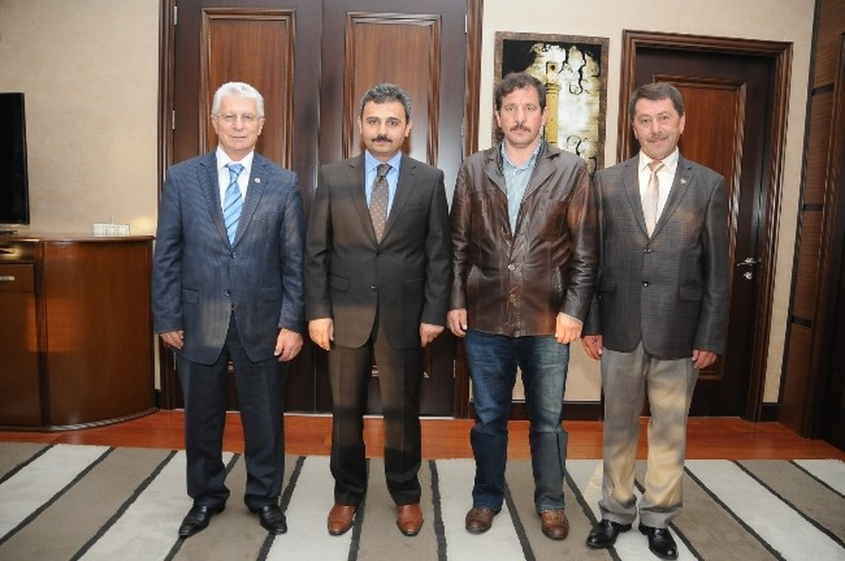 Tşof Başkanı Apaydın\'dan Başkan Külcü\'ye Ziyaret