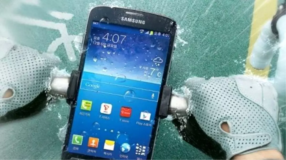 Canlı Canlı Galaxy S5 Active!