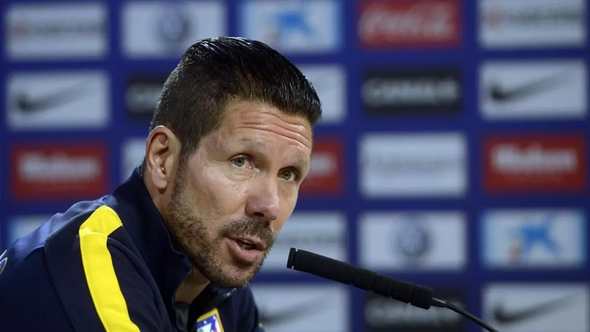 Atletico Madrid Teknik Direktörü Diego Simeone Lizbon\'daki Final Öncesi Açıklamalarda Bulundu