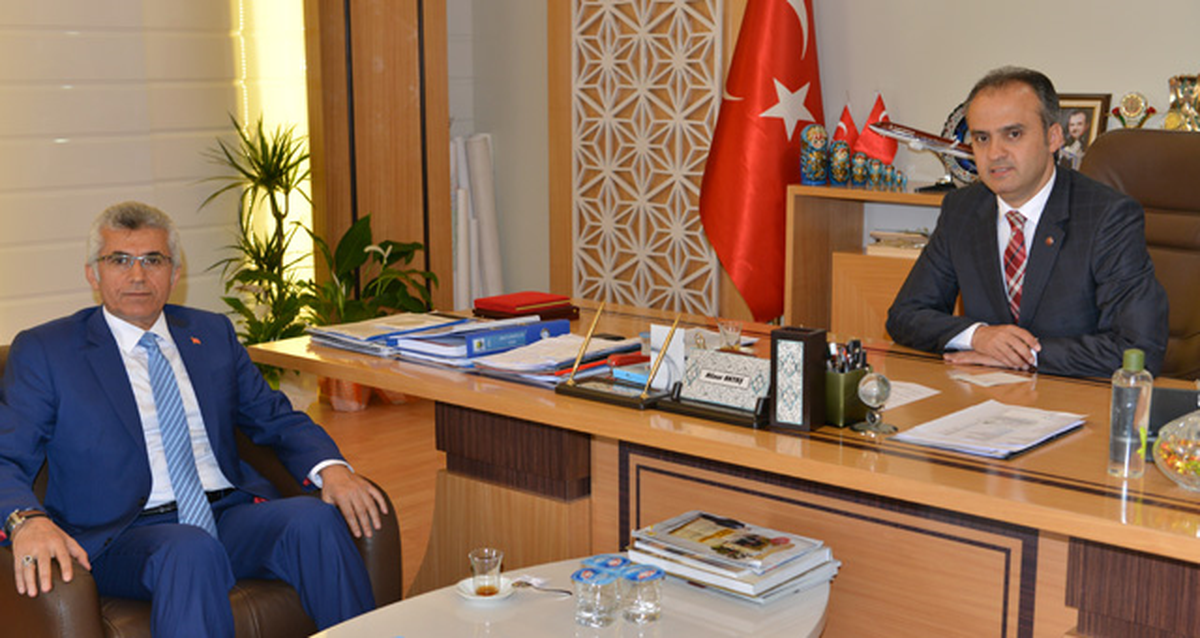 Basın Yayın Enformasyon Bursa İl Müdüründen Aktaş\'a Ziyaret