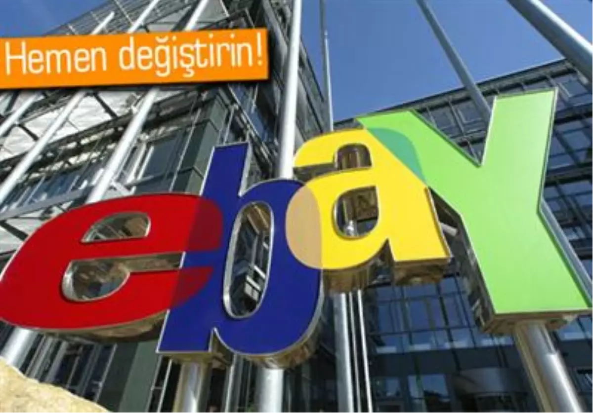 Dikkat! Ebay Hacklendi!