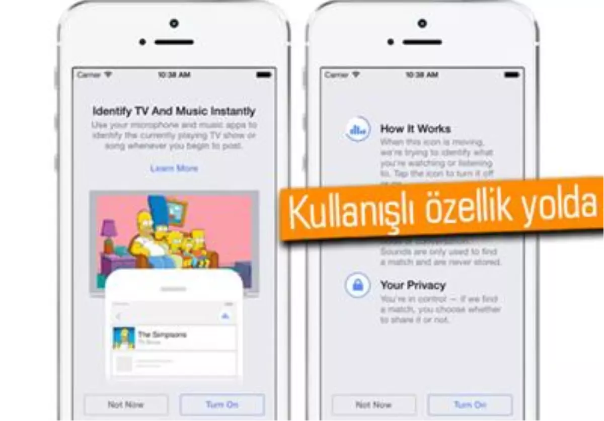 Facebook Mobile Shazam Benzeri Özellik Geliyor