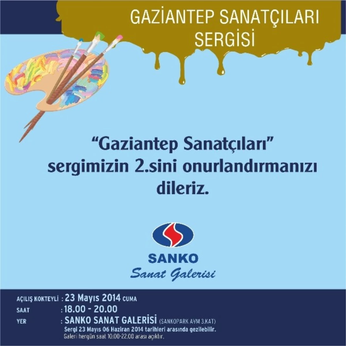 "Gaziantep Sanatçıları Sergisi"