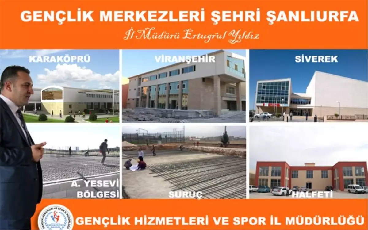 Hedef: Gençlik Merkezleri Şehri Şanlıurfa