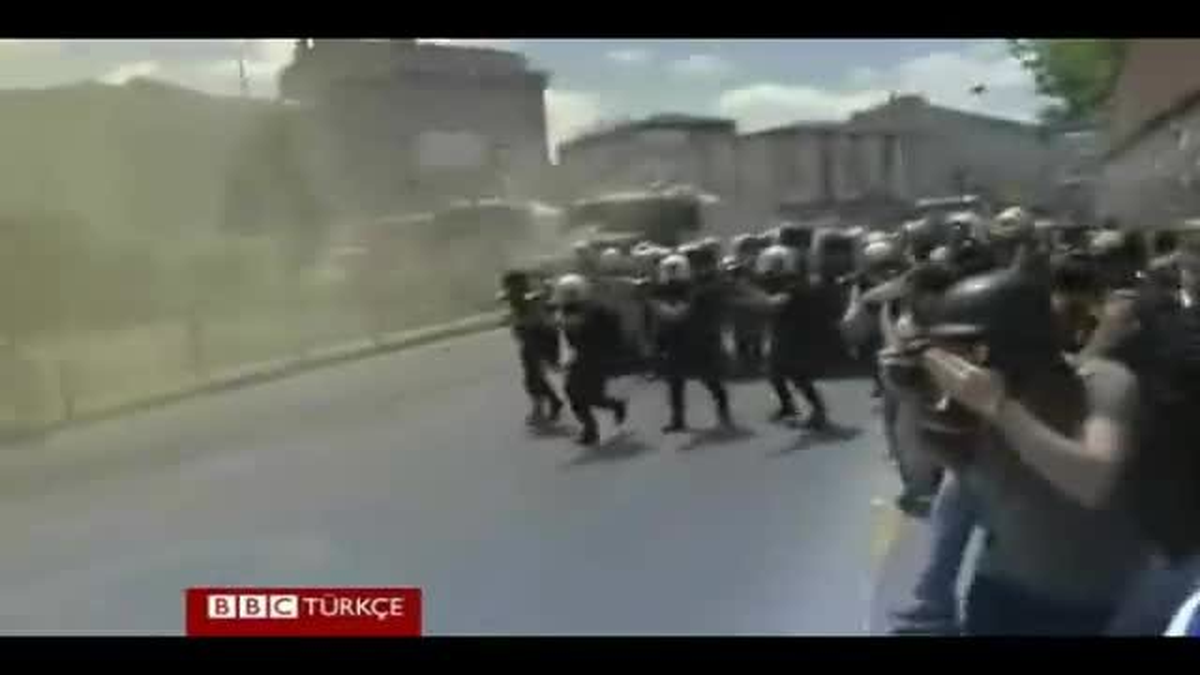 Okmeydanı\'nda Polis Müdahalesi