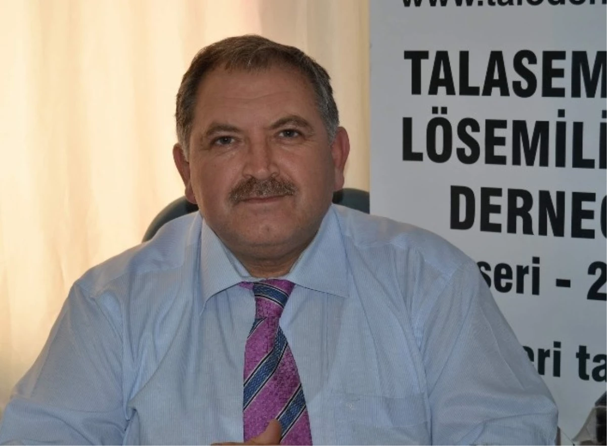 Talasemi ve Lösemililer Derneği Başkanı Faruk Başdemir Açıklaması