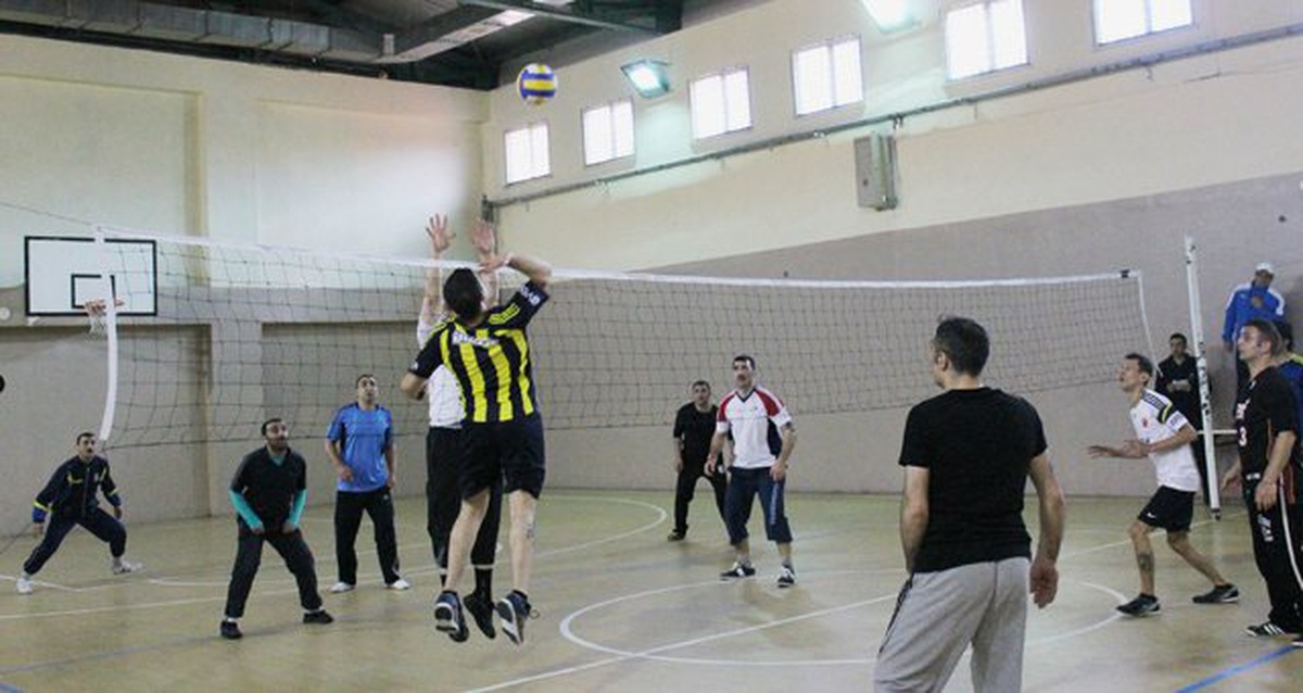 Tokat Ceza İnfaz Kurumunda Voleybol Turnuvası