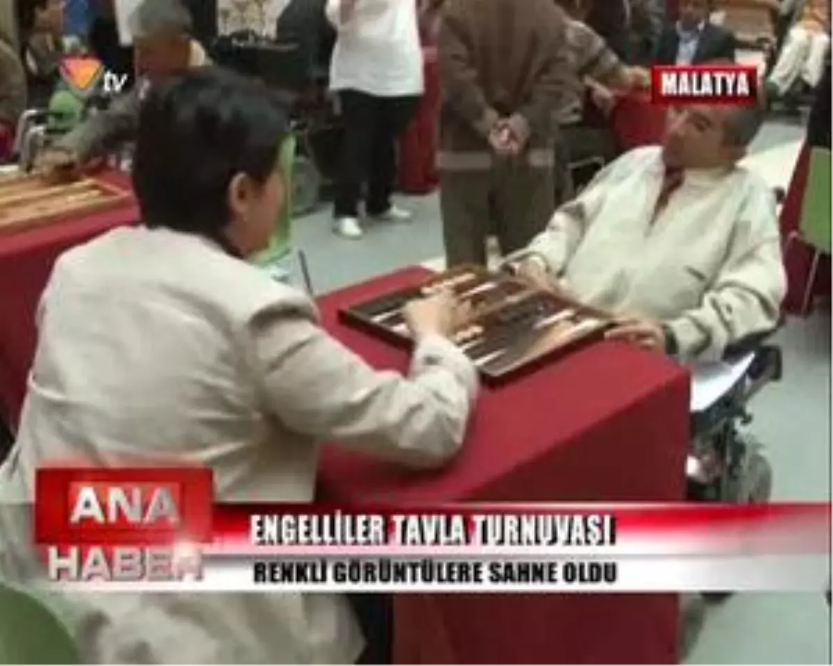 15.05.2011 Engelliler Arasi Tavla Turnuvasi Vtv