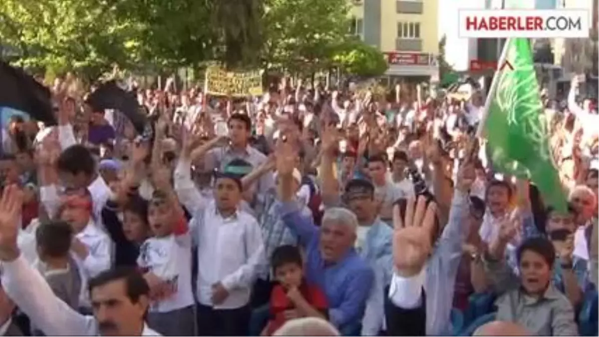 Adıyaman\'da Mısır Protestosu