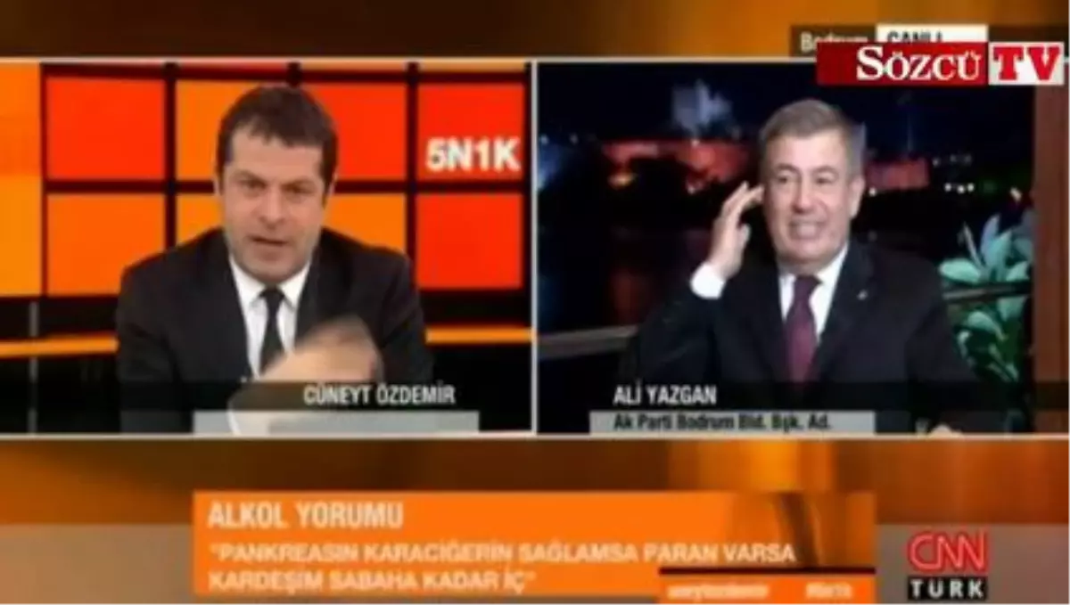 AKP\'li Adaydan \'Alkol\' Açıklaması