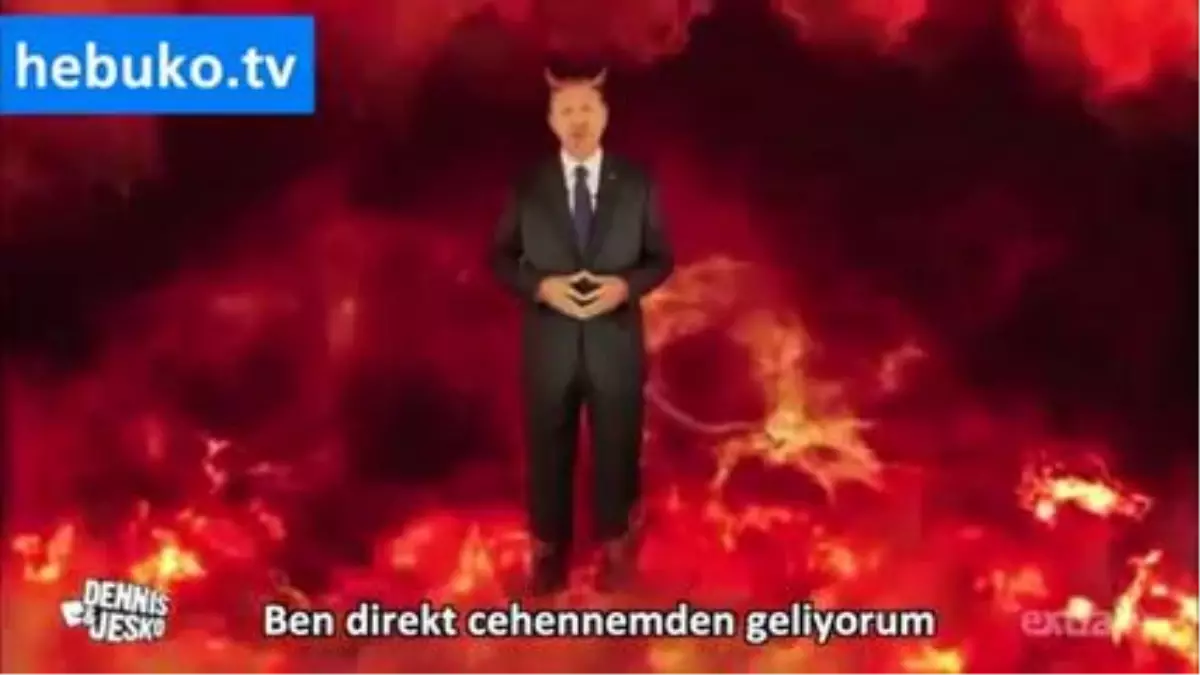 Alman Tv Kanalının Erdoğan\'la Dalga Geçtiği Klip (Altyazılı)