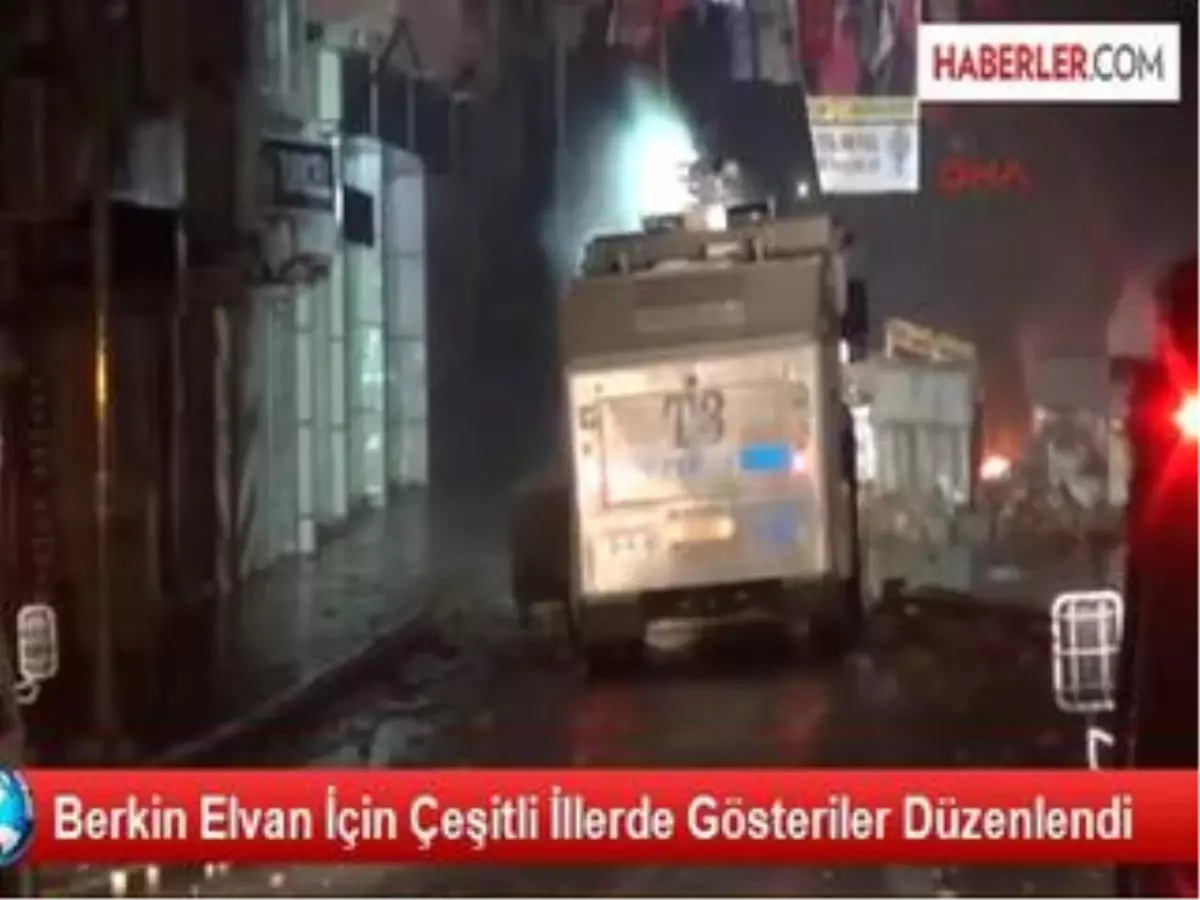 Berkin Elvan İçin Çeşitli İllerde Gösteriler Düzenlendi