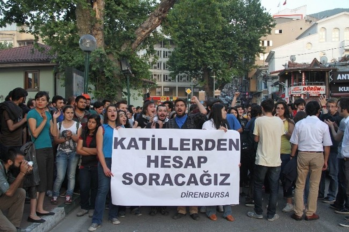 Bursa\'da Okmeydanı Olayları Protesto Edildi