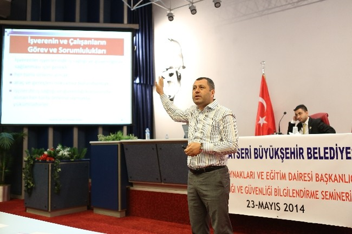 Kayseri Büyükşehir\'den İş Güvenliği Semineri