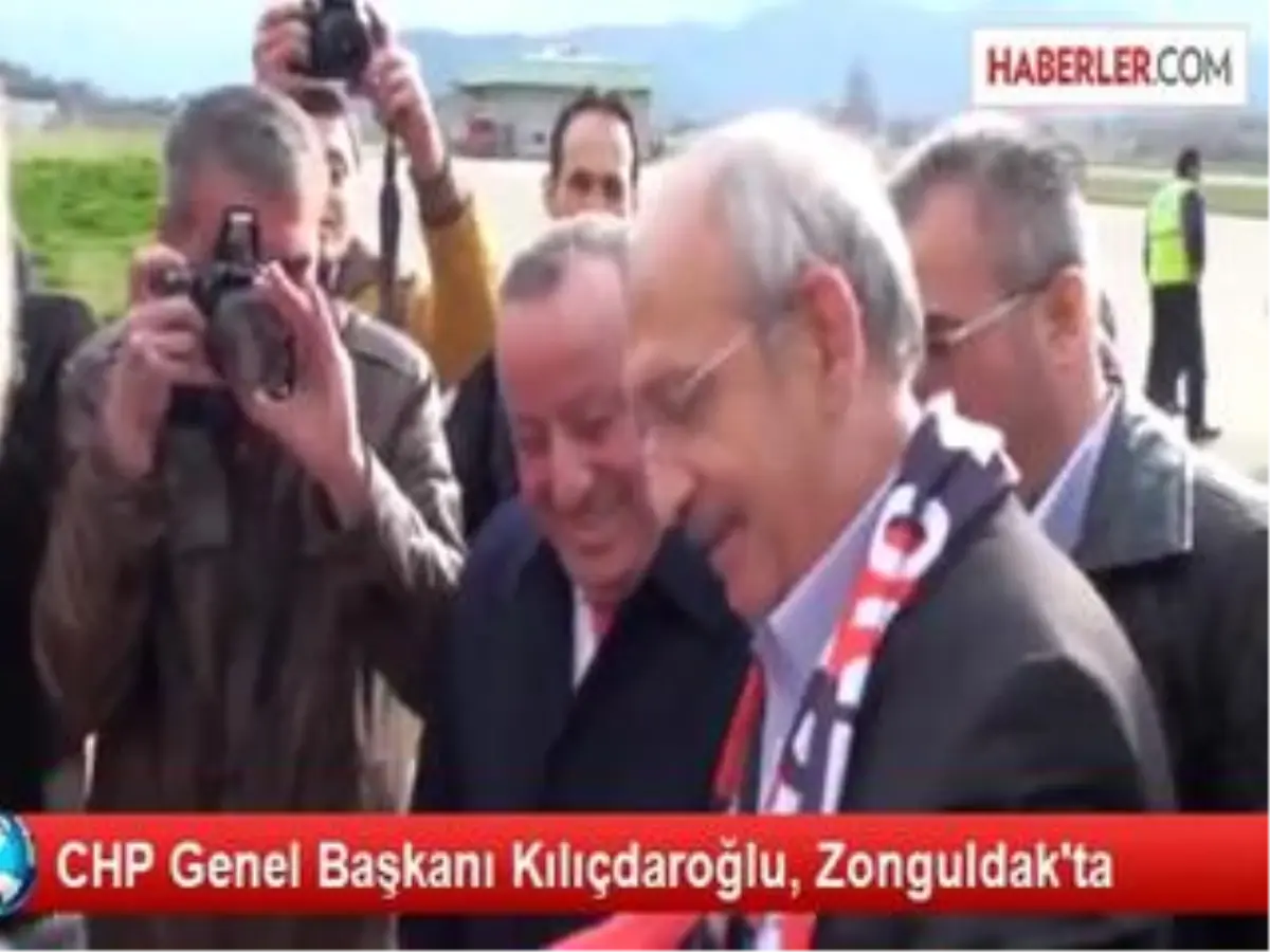 CHP Genel Başkanı Kılıçdaroğlu, Zonguldak\'ta