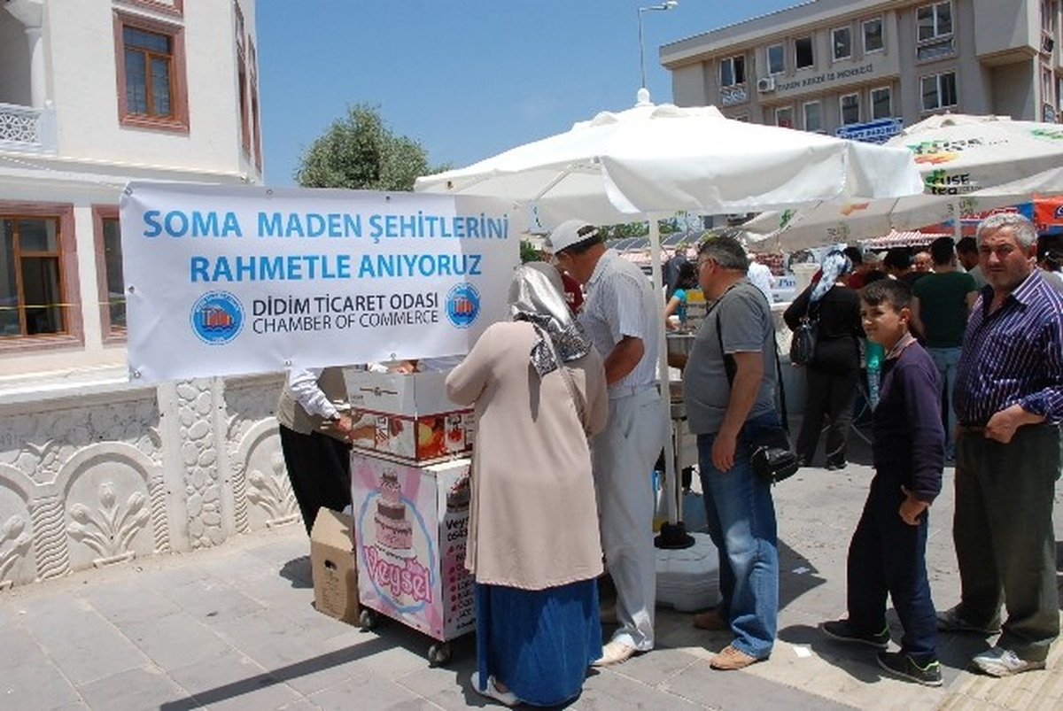 Didim Ticaret Odasından Soma Şehitleri İçin Lokma Hayrı