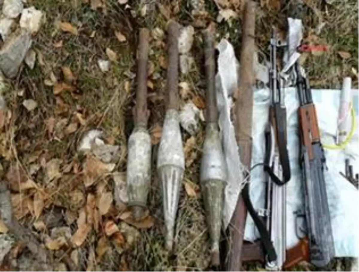 Diyarbakır\'da PKK\'ya Ait Sığınak ve Mağralar Bulundu