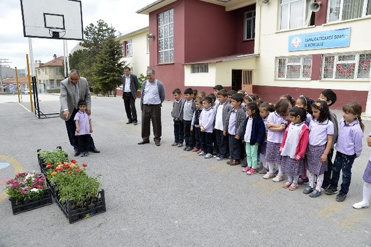 Eskişehir "Benim Çiçeğim Benim Sebzem" Projesi