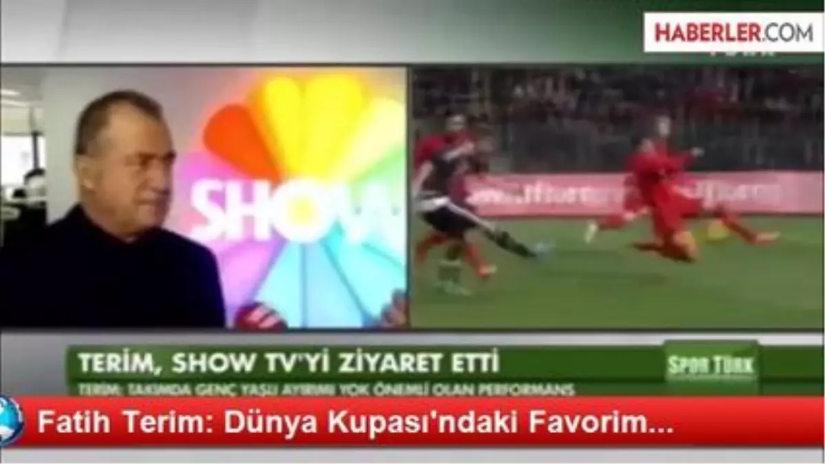 Fatih Terim: Dünya Kupası\'ndaki Favorim...