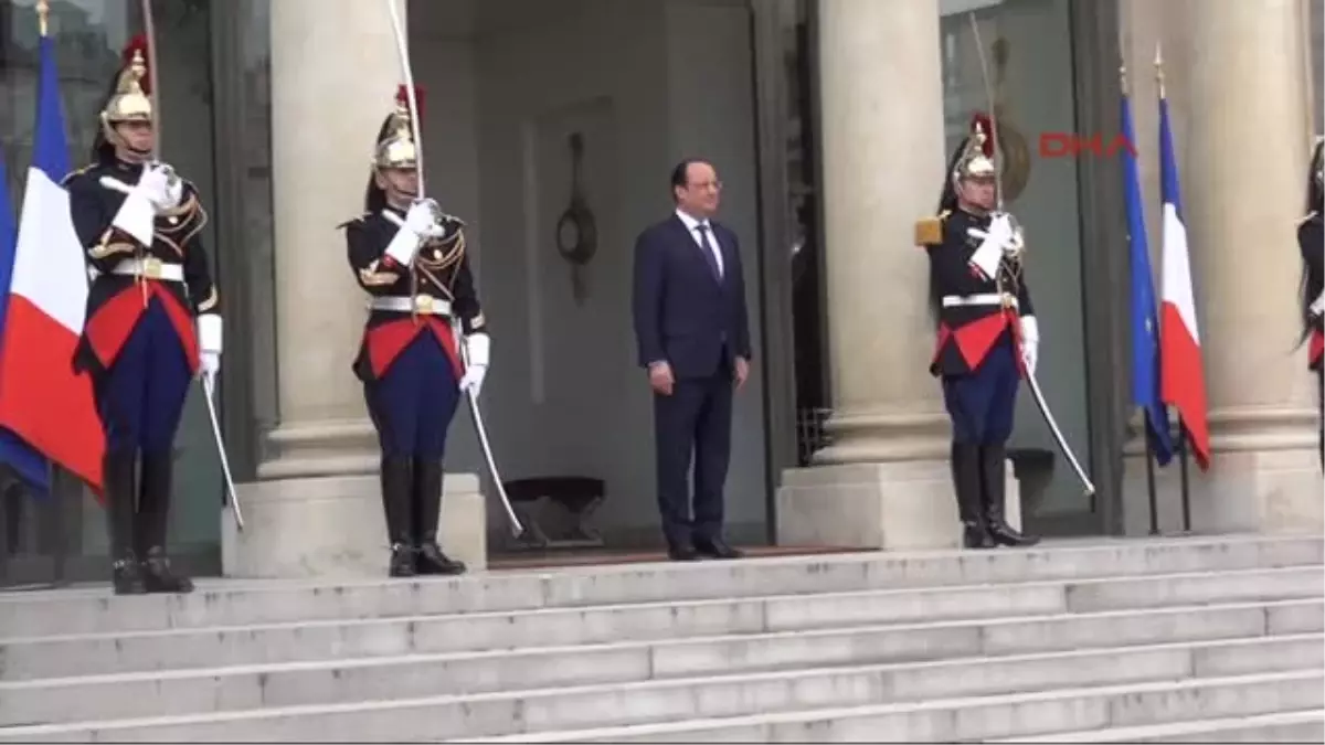 Fransa Cumhurbaşkanı Hollande, Barzani ile Görüştü