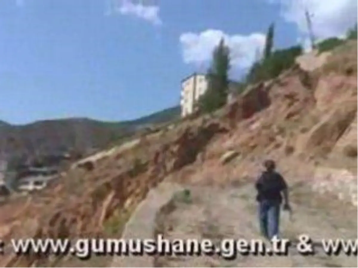 Gümüşhane\'de Heyelan