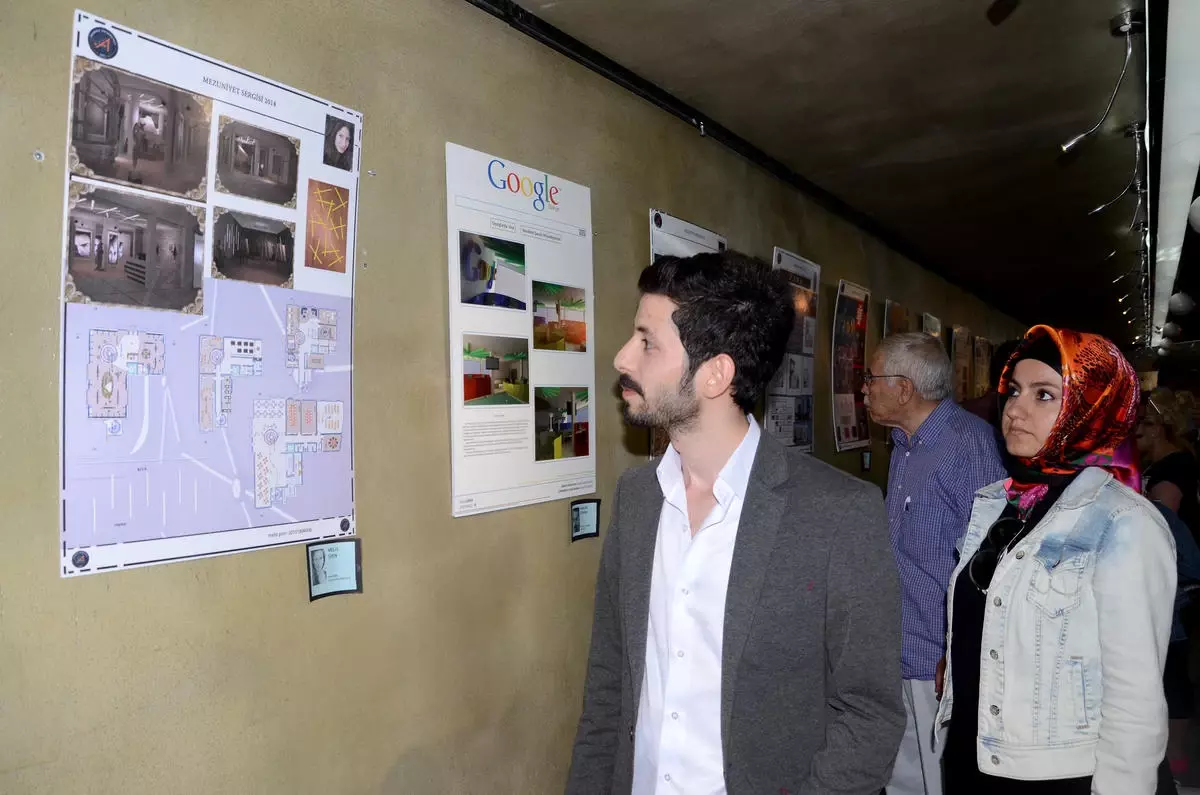 Güzel Sanatlar Fakültesi'nin 12. Mezuniyet Sergisi Açıldı