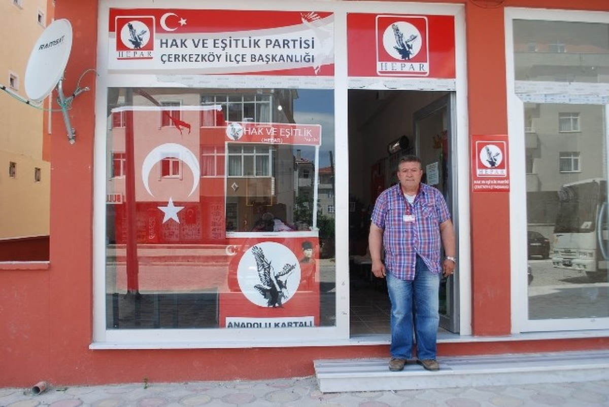 Hepar Çerkezköy İlçe Başkanlığı Hizmet Binasını Değiştirdi