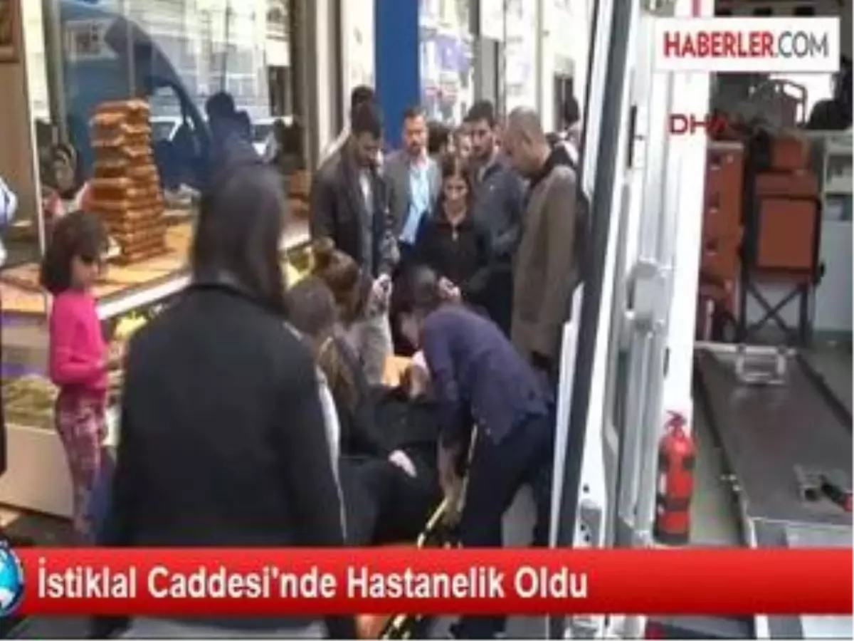 İstiklal Caddesi\'nin Bozuk Zemini Hastanelik Etti