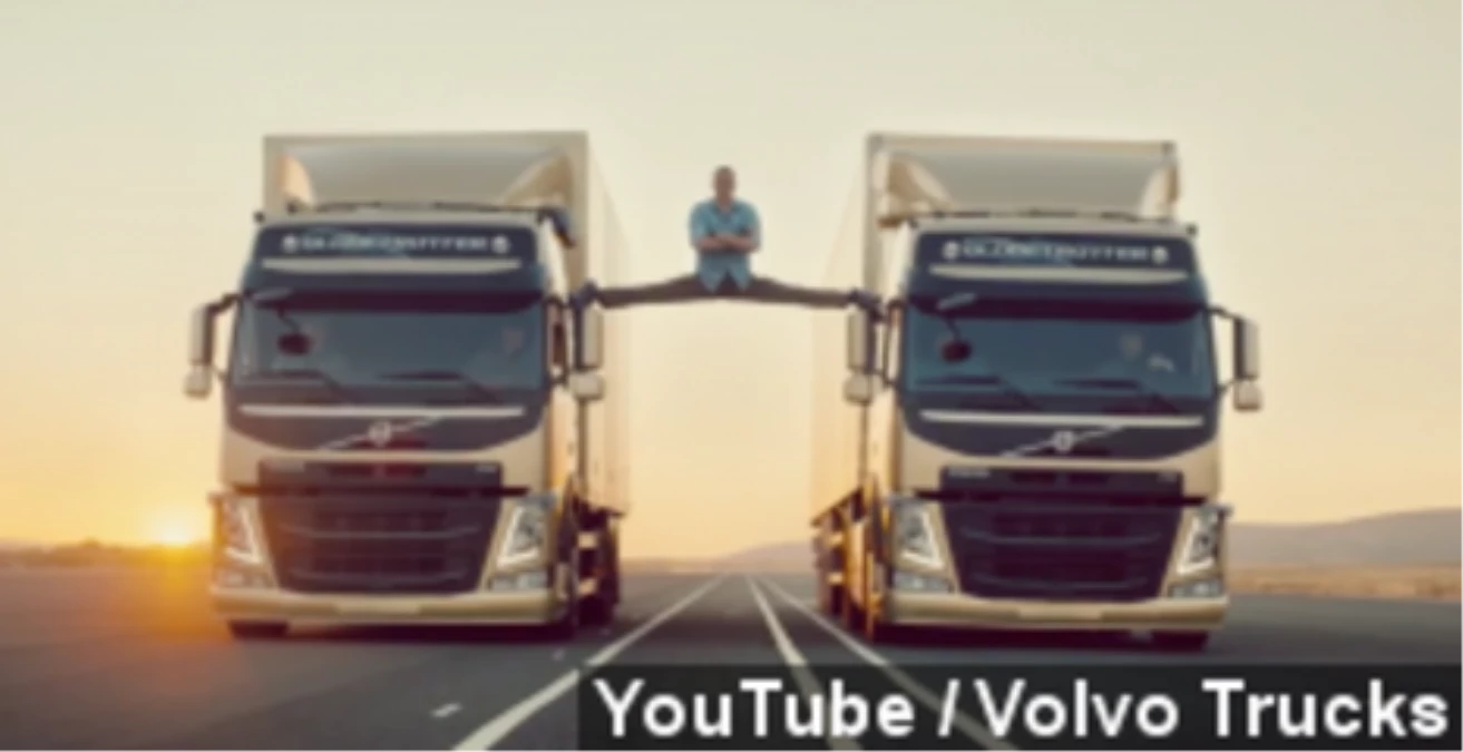 Jean-Claude Van Damme Does \'Epic Split\' Between Two Trucks