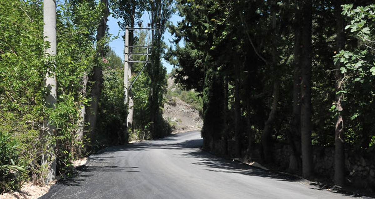 Karaçay Mesire Alanı Yolunda Tadilat