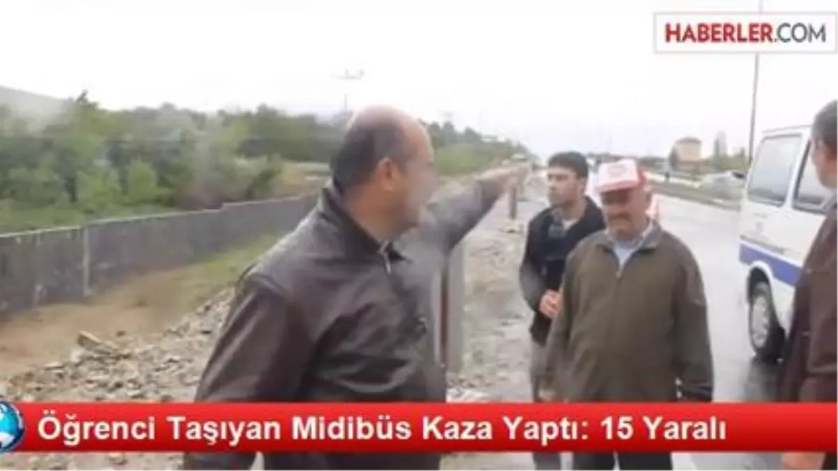 Kırşehir\'deki Midibüs Kazası