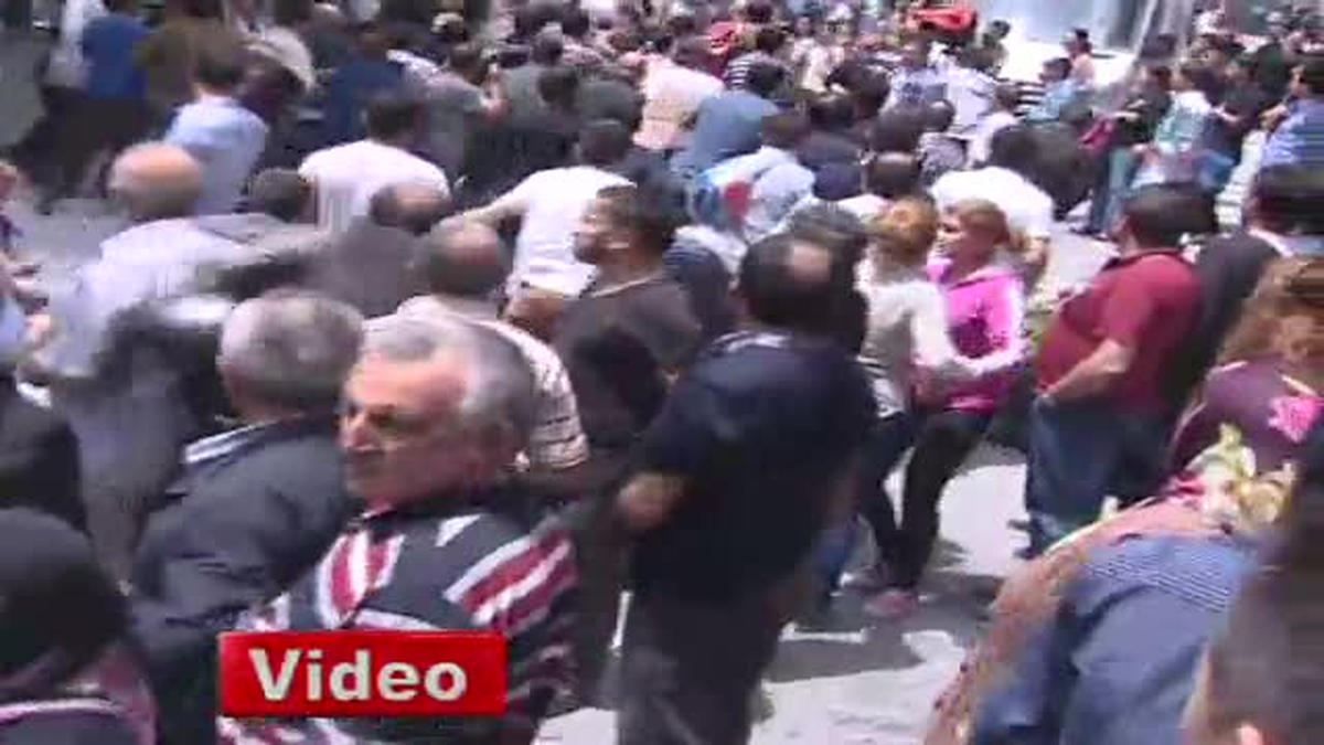 Okmeydanı\'nda Emniyet Amirine Saldırı