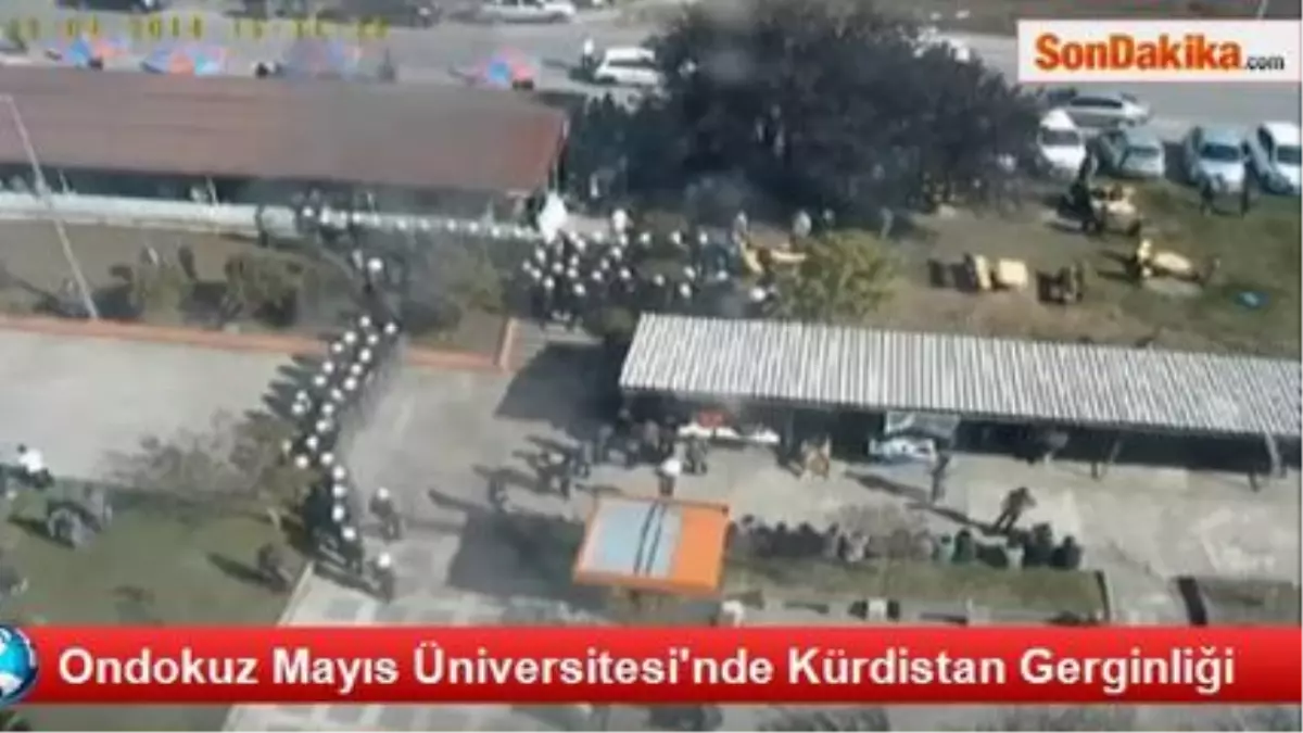 Ondokuz Mayıs Üniversitesi\'nde Kürdistan Gerginliği