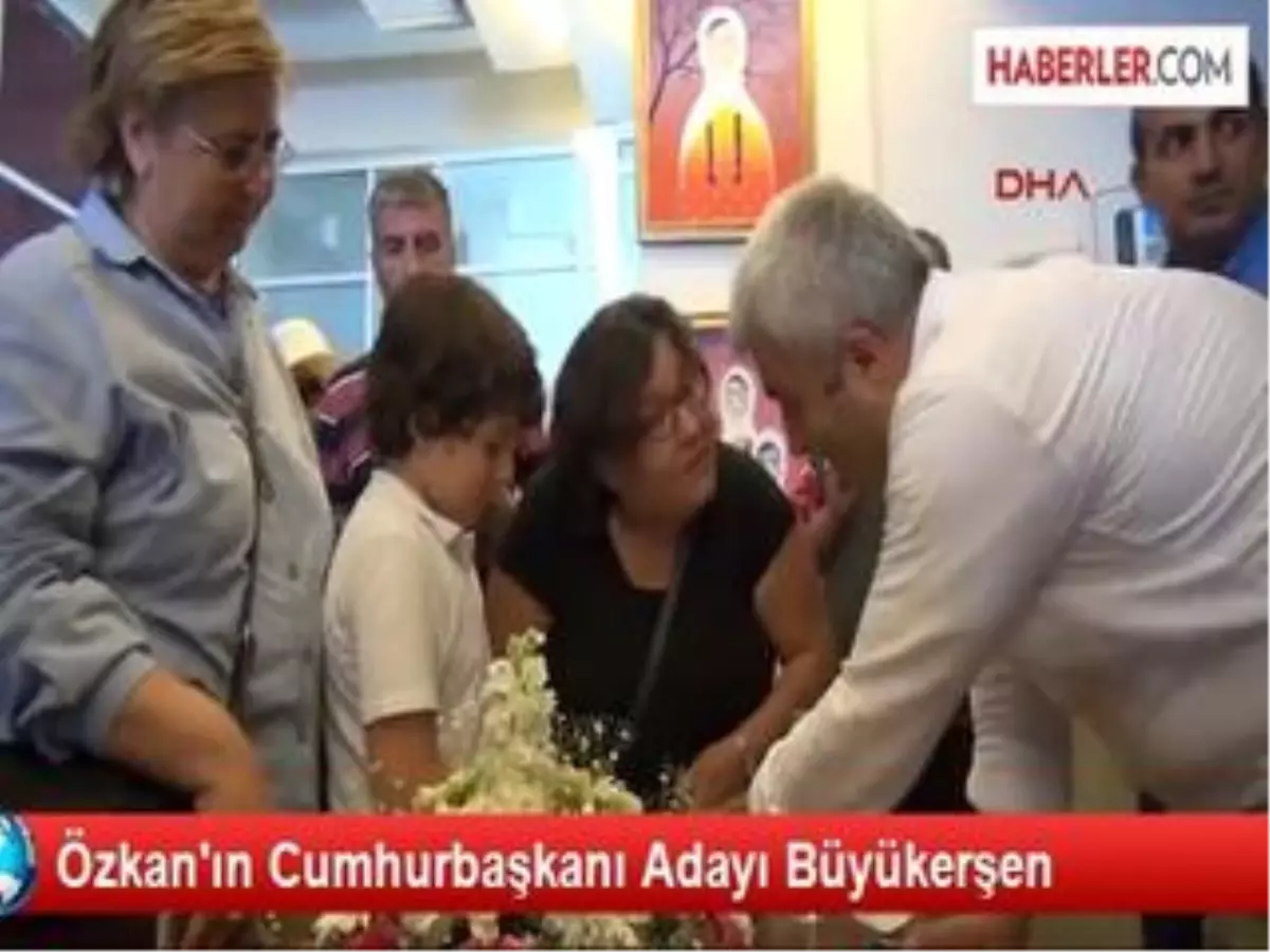 Özkan\'ın Cumhurbaşkanı Adayı Büyükerşen