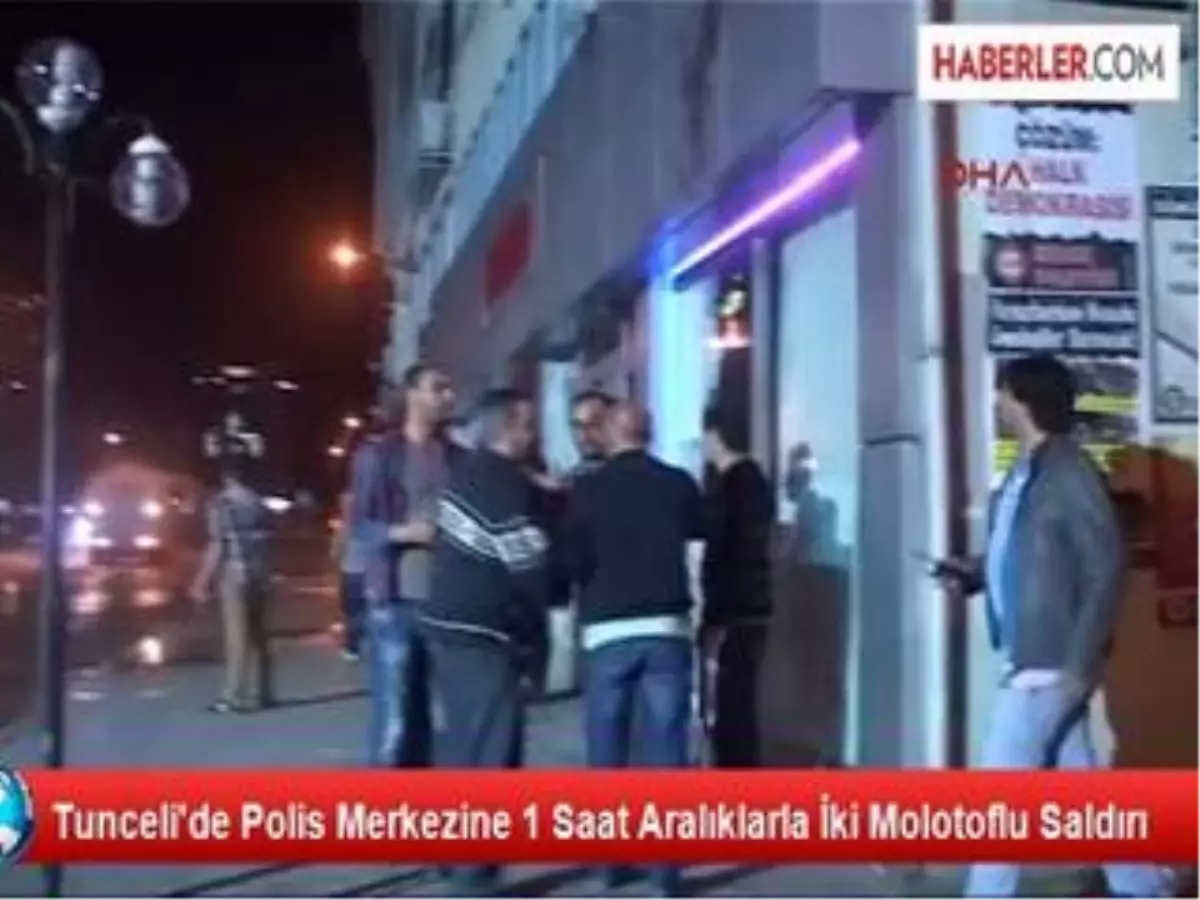 Polis Merkezine 1 Saat Arayla Molotoflu İki Saldırı