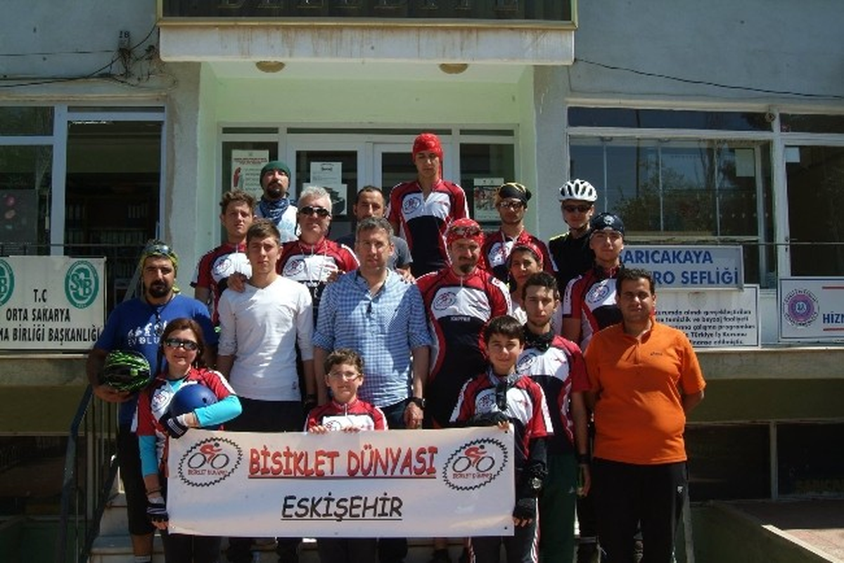 Sarıcakaya\'da Bisiklet Turları Büyük İlgi Gördü