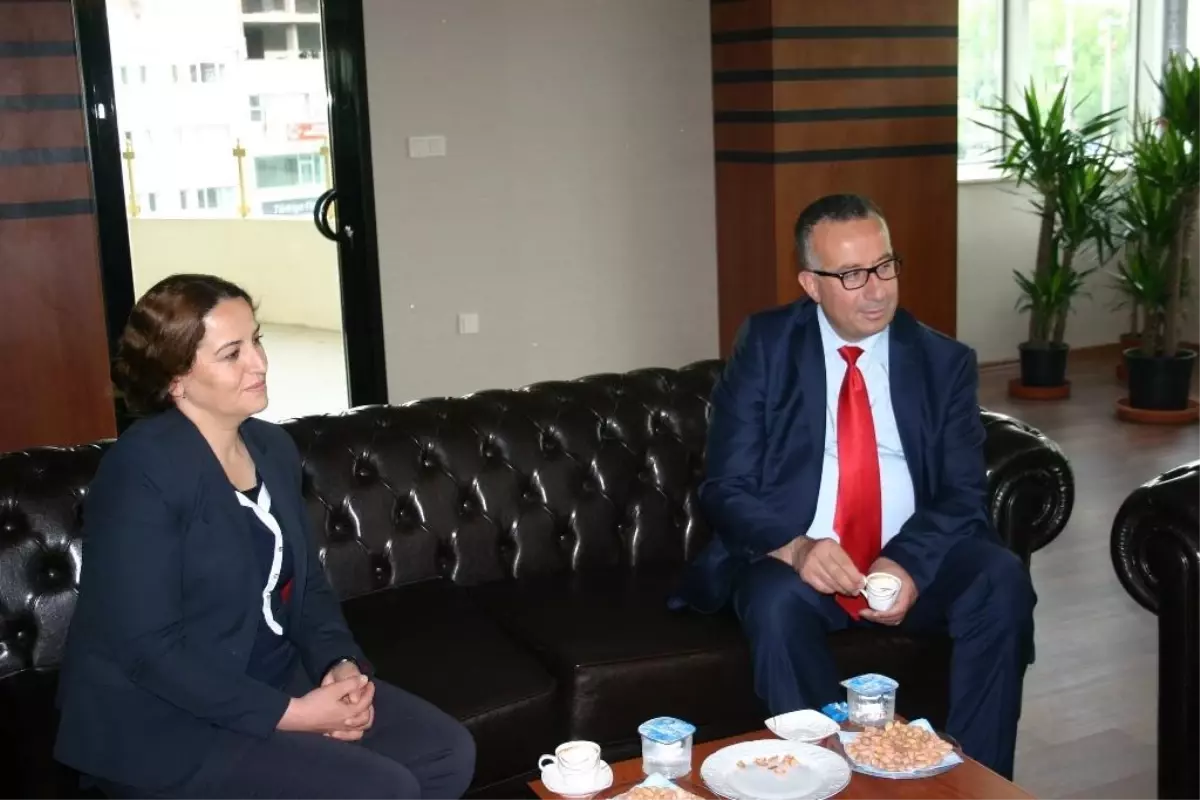 Siirt Belediyesi\'ne Selahaddin Eyyubi Üniversitesi\'den Ziyaret