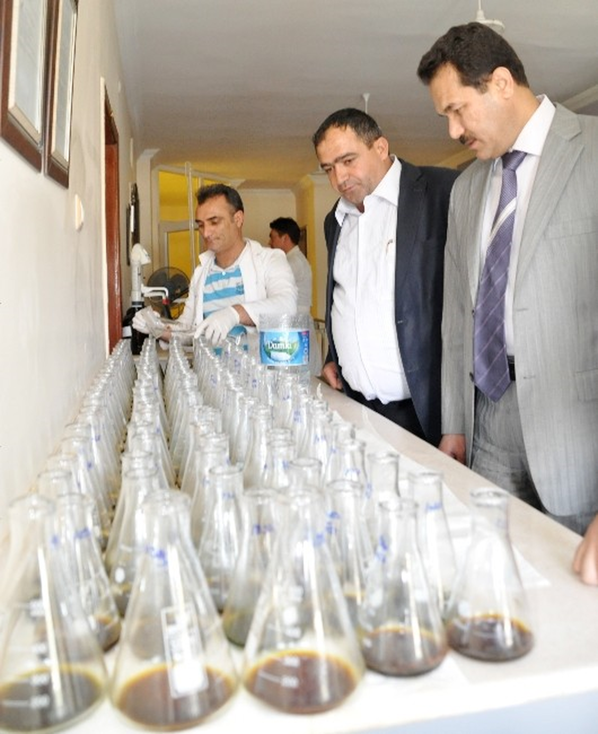 Zabun\'dan Ziraat Odası Laboratuarına Ziyaret