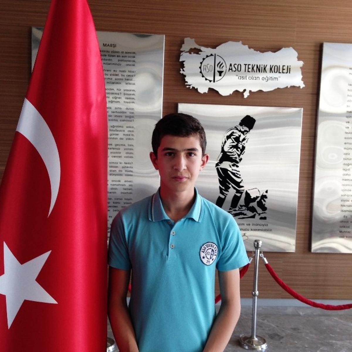 ASO Teknik Koleji Öğrencisinin Büyük Başarısı