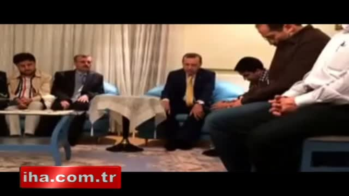Başbakan Erdoğan Taziye Ziyaretinde Kur\'an-ı Kerim Okudu